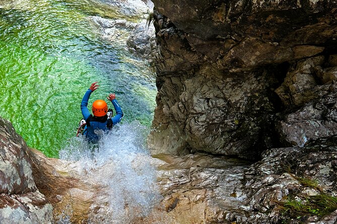 Adventure Canyoning Tour in the Fratarica Canyon - Bovec, Slovenia - First stop in Bovec: meeting at Čezsoča 12b and getting suited up