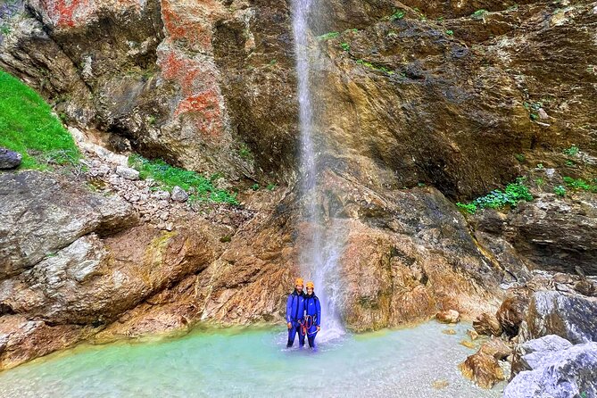 Adventure Canyoning Tour in the Fratarica Canyon - Bovec, Slovenia - Safety briefing and wetsuits: the moment the adventure starts