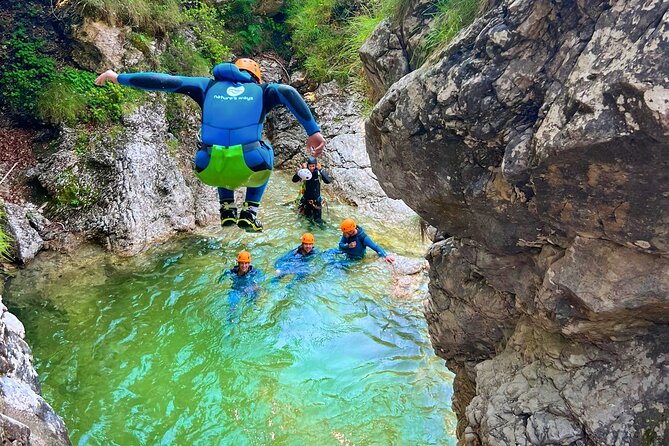 Adventure Canyoning Tour in the Fratarica Canyon - Bovec, Slovenia - How to judge if it fits you: swim ability, age, and the cold-water factor