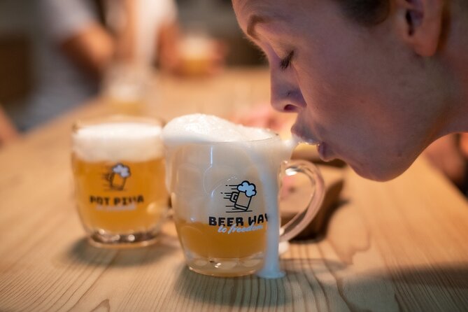 BEER WAY Alpine Beer Tasting & Outdoors Tour - What You Eat Between Tastings: Pizza, Burgers, Sausages, and Options