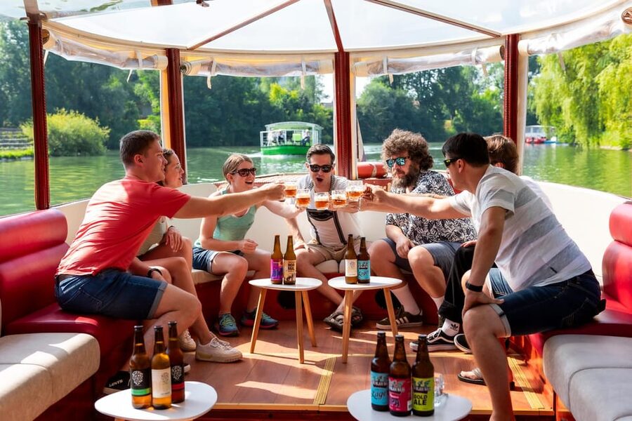 BEER WAY Ljubljana: Boat & Craft Beer Tasting Tour - The tasting plan: four beers, four microbrewers