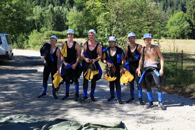 Bled and Bohinj Valley Canyoning with Hotel Pickup & Free Photos - What 3.5 hours of Bohinj Valley canyoning feels like