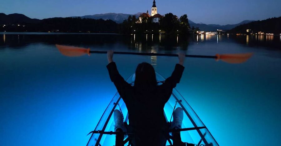 Bled: Guided Kayaking Tour in a Transparent Kayak - The 1.5-Hour Paddle Loop: Easy Progress, Fish Spotting, and Wildlife Time
