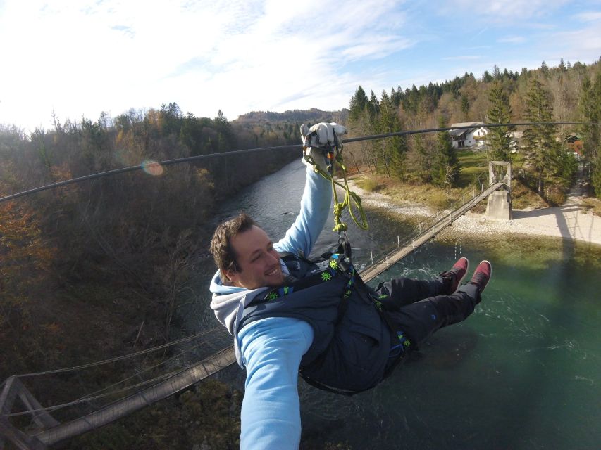 Bled: Rafting and Zipline Tour - Rafting the Sava River: a 13 km stretch with calm water and fun rapids