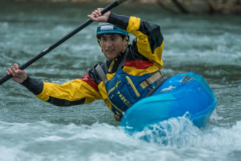 Bled: Sava River Kayaking Tour - On the water for about two hours: rapids, boulders, and learning the basics