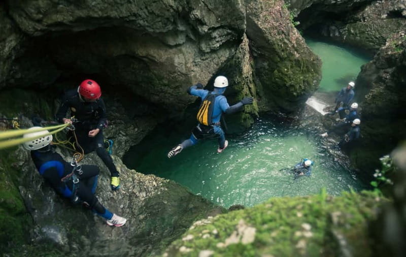 Bled: Triglav National Park Canyoning Adventure with Photos - The mini-van ride: 20 minutes each way, no overthinking