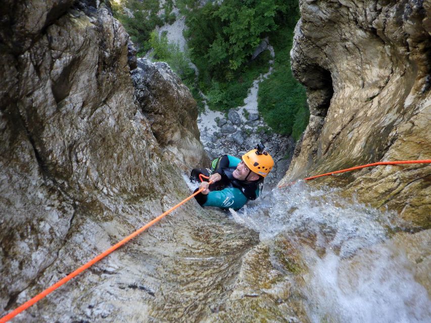 Bovec Adventure: Canyoning in Triglav National Park - The 2.5-hour canyoning route: waterfalls, gorges, and crystal pools