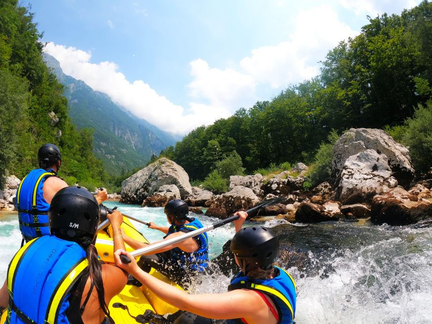 Bovec: Adventure Rafting on Emerald River Soča + FREE photos - The van ride and the Srpenica access: getting to the good section
