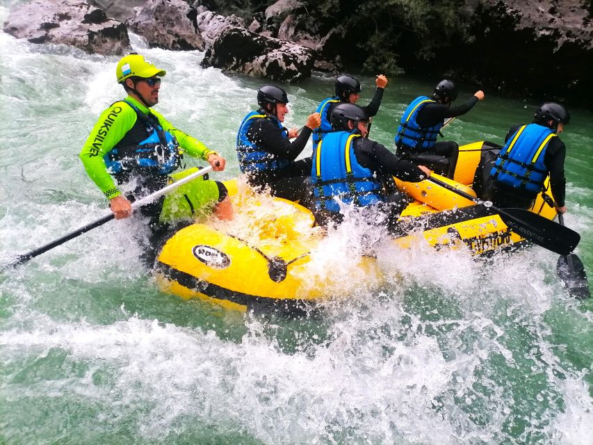 Bovec: Adventure Rafting on Emerald River Soča + FREE photos - Manhattan Rock and the raft slide: choosing your thrill level