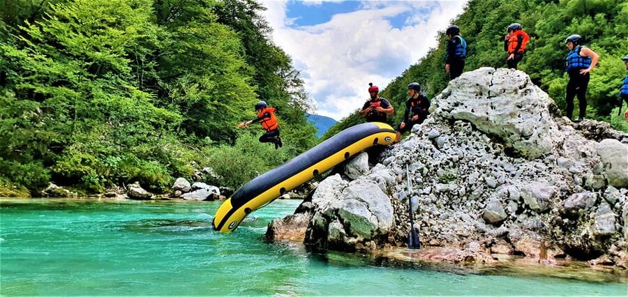 Bovec: Adventure Rafting on Emerald River Soča + FREE photos - After the water: van ride back and drop-offs in Vodenca and beyond