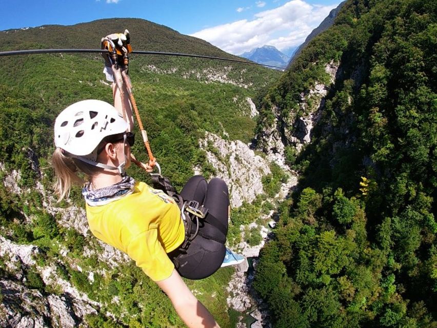 Bovec: Canyon Učja — The Longest Zipline Park in Europe - What You Actually See: Soča Valley, Triglav, and Moving Panoramas