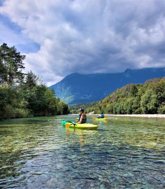 Bovec: Iconic Sit-on-Top Kayak Tour on Soča River +FREEphoto - The safety briefing that sets the tone