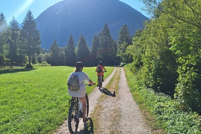 Bovec Private E-bike tour - Exploring hidden gems - Stop 2: Velika Korita Soce, where the river changes character