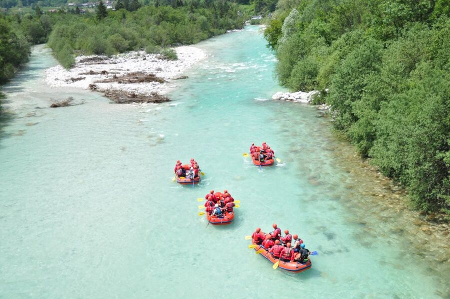Bovec: Soča River Whitewater Rafting - The shuttle ride that sets your expectations
