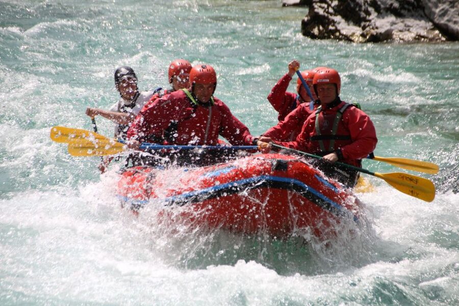 Bovec: Soča River Whitewater Rafting - First part on land: safety coaching that keeps the fun flowing