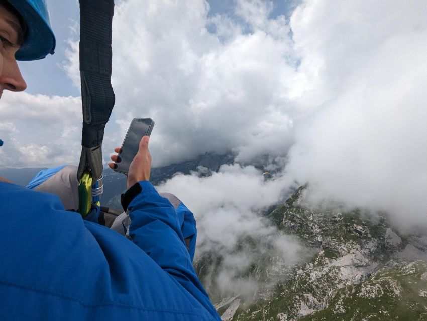 Bovec: Tandem paragliding in Julian Alps - Kanin by gondola, ski-slope takeoff and a Soča river ride