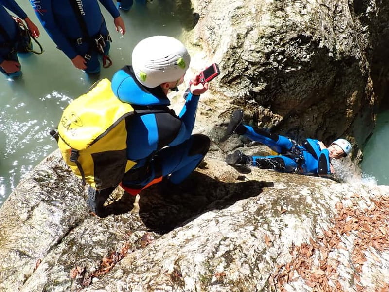 Bovec: Thrilling Canyoning in Sušec Gorge with Photo service - Staying comfortable in cold water: what to pack and how to manage nerves