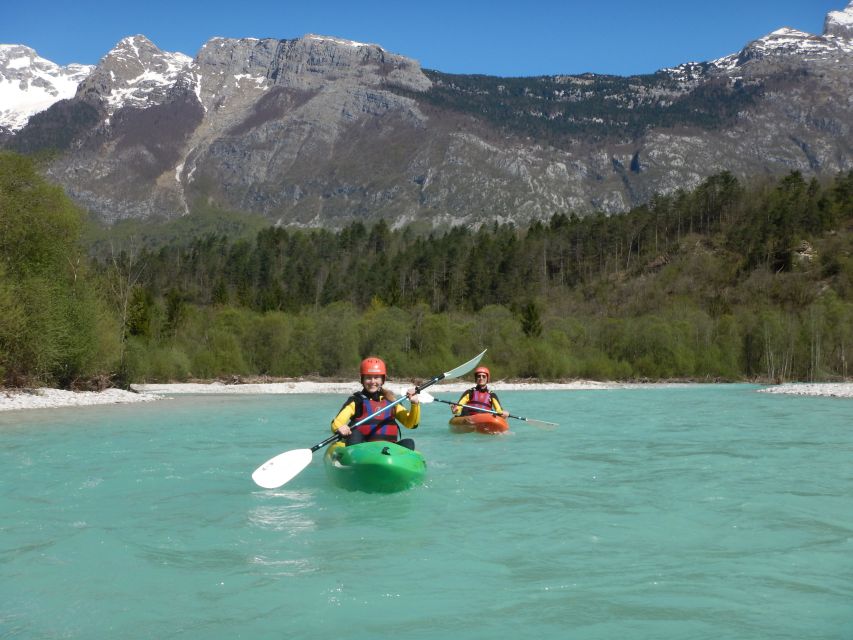Bovec: Whitewater Kayaking on the Soča River - After the run: warm clothes and digital photos you can use right away