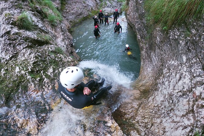 Canyoning Experience in Bovec - Sušec Canyon Canyoning: jumps, slides, and cool water near Bovec