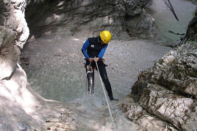 Canyoning Fratarica - The approach from Bovec: that uphill walk is part of the day