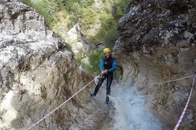 Canyoning Fratarica - The highlight: Parabola waterfall at 45 m