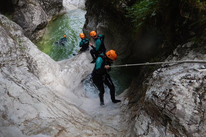 Canyoning in Fratarica Canyon - Fratarica Canyon from Bovec, the easy way