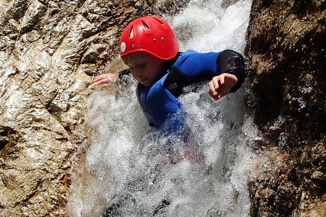 CANYONING in Susec from Bovec, Families welcome, photo service - The mountain trail that sets the tone for canyoning