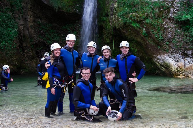 Canyoning Lake Bled Slovenia - Free Photos and Videos - The forest hike and first climb: where nerves usually show up