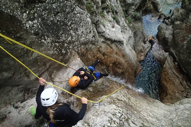 Canyoning Susec with leading local company - since 1989 - Sušec Canyon in the Soca Valley: a short trip with big payoff