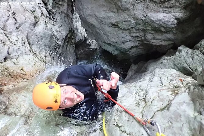 Canyoning Susec with leading local company - since 1989 - Climbing the old Italian mule track before the fun