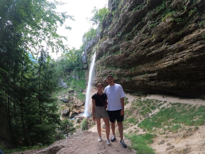 Classic: Bled, Kranjska Gora, Planica, Peričnik (exclusive) - Peričnik Waterfall: walking behind the waterfall