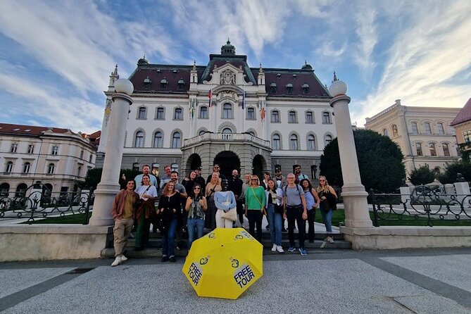 Classic Ljubljana Group Tour - Town Square, Robbov vodnjak, and the Old Town: where the walk slows down