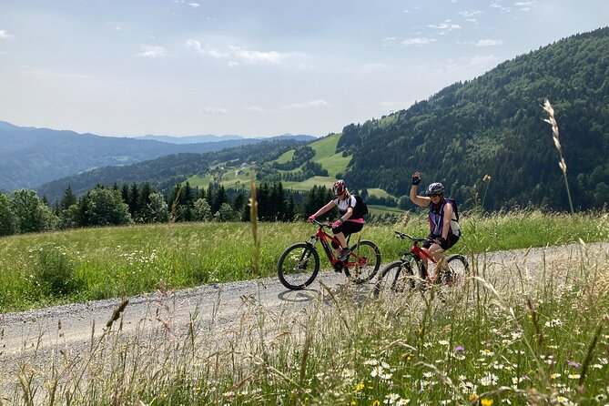 E-bike tour Škofja Loka - Stop 1, Mount Blegoš: a longer break with big-range views