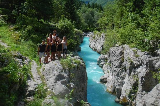 Emerald River Tour, Triglav National Park & Soča valley Day Trip - Most na Soči, the dam reservoir, and the car-train ride