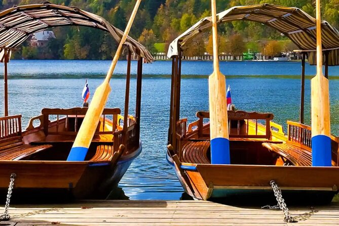 Enjoy the boat ride on Lake Bled and Castle - Stop 1: Bled Castle and the Cliff Views Over the Alps