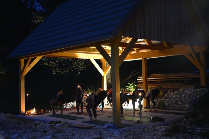 Everyday Yoga Class, Soča (Bovec) - Doing Hatha Yoga Outside by the Soča River