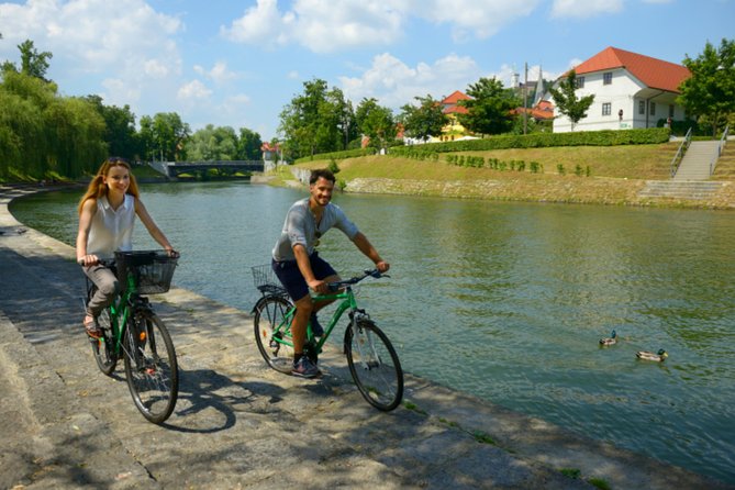 Exploring Ljubljana by Bicycle - University Botanic Gardens: a calmer pedal pause