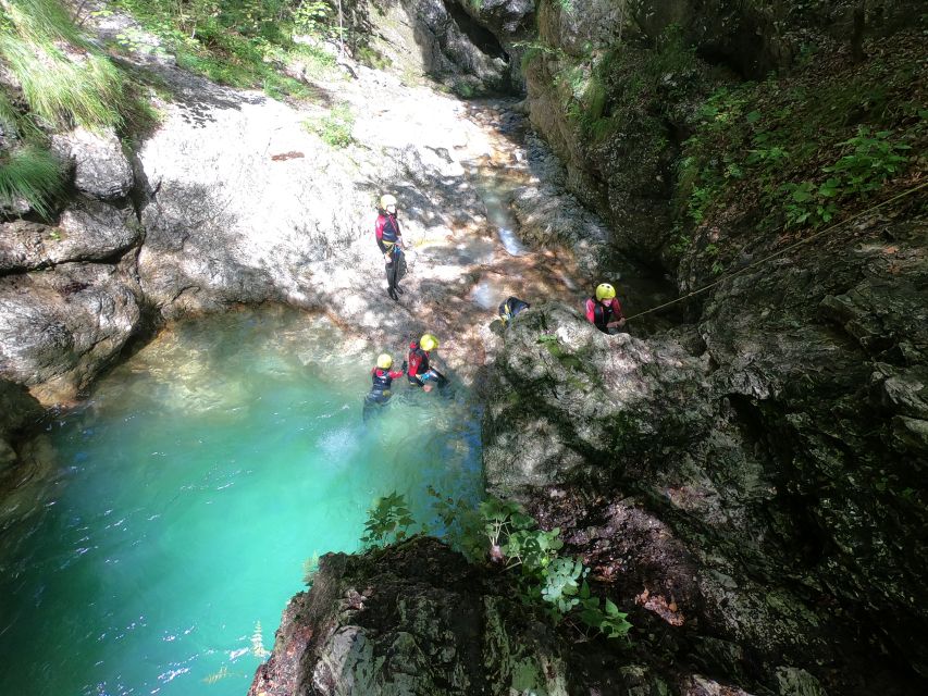 From Bovec: Half-Day Canyoning Tour in Soča Valley - Emerald Creek fun: emerald pools, short jumps, and the rhythm of slides