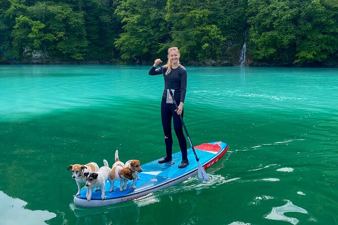 Half-Day Private SUP along Soca River - First Glide on the Soča From Bovec’s River-Ready Base