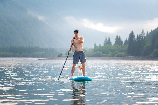 Half Day Stand-up Paddle Boarding (SUP) trip on Lake Predil - The drive back to Bovec: pack up, then enjoy the afterglow