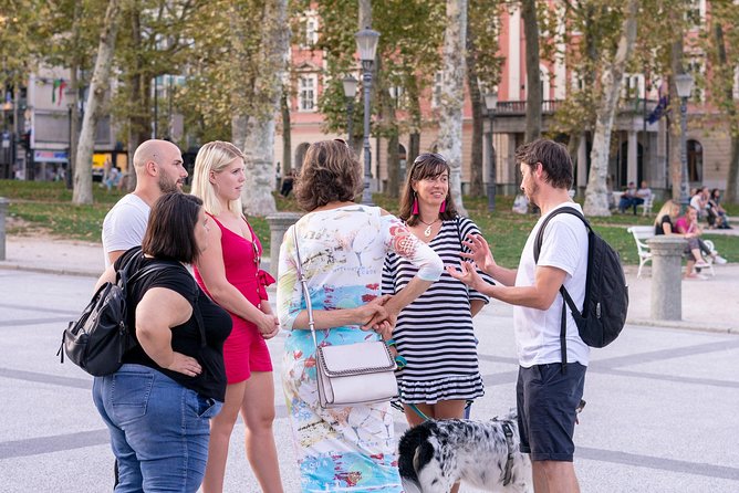Historic Ljubljana Tour with Ljubljana Castle included - St. Nicholas and its sculpted doors, one ticket you may want to plan for