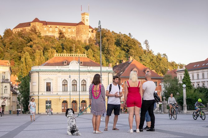Historic Ljubljana Tour with Ljubljana Castle included - Town Hall (Magistrat) and Shoemaker’s Bridge: city power meets medieval punishment