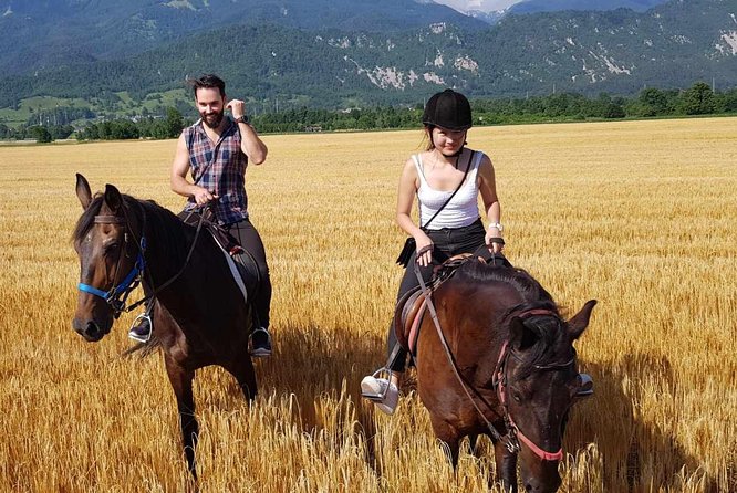 Horseback Riding In Bled - Riding Past Lake Bled Countryside, Not Just the View