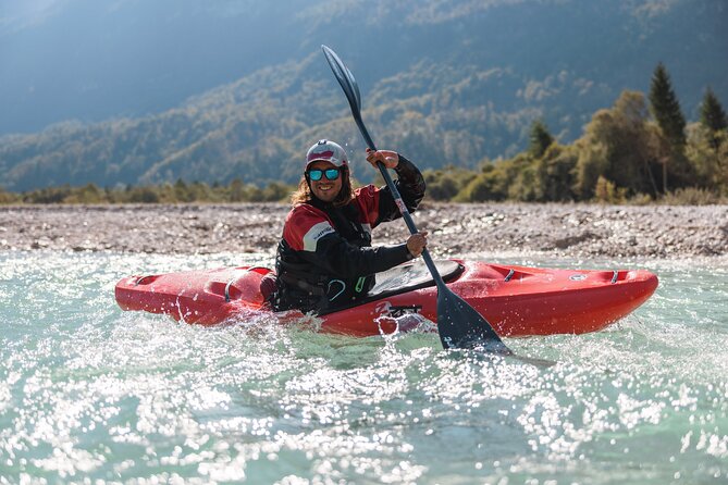 Kayak Course on Soca River - The Real Core: 3 Hours on the Water of Whitewater Paddling