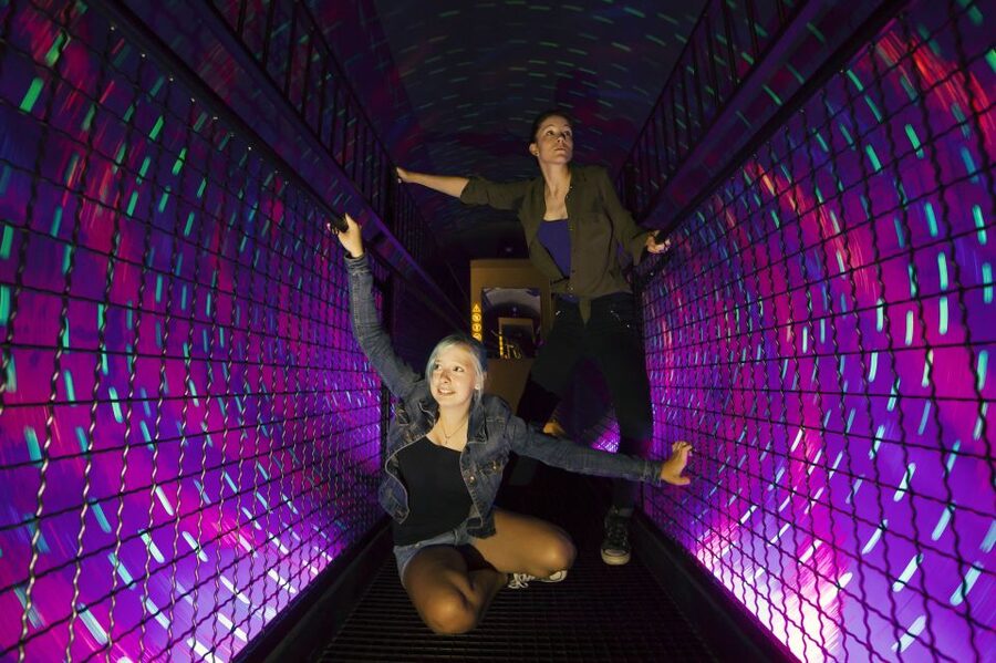 Ljubljana: House of Illusions Entrance Ticket - Playrooms at the end: puzzles and logic with family-friendly flow