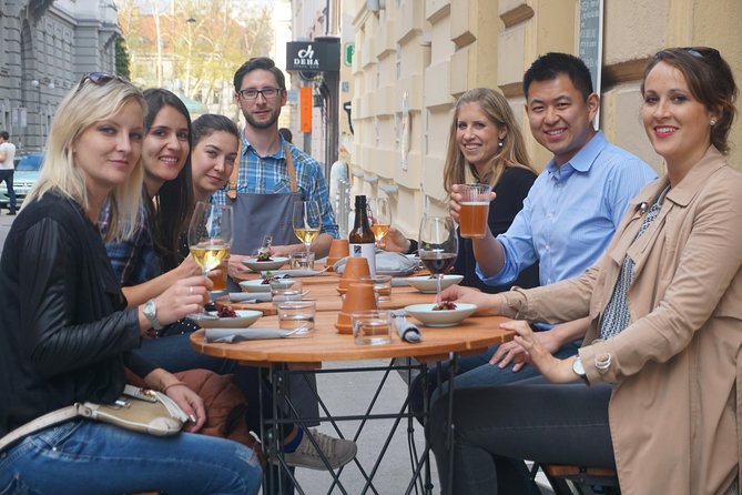 Ljubljana Small Group Food Walking Tour - Beer, Wine, and Slovenian Classics Like Kranjska Klobasa and Ričet