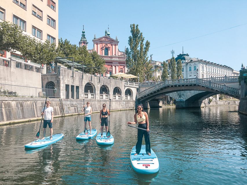 Ljubljana: Stand-Up Paddle Boarding Tour - Balance Games, Yoga Poses, and Mindfulness on the Water