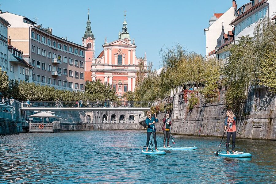 Ljubljana: Stand-Up Paddle Boarding Tour - The 2-Hour Flow: From Easy Warm-Up to City Views on the River