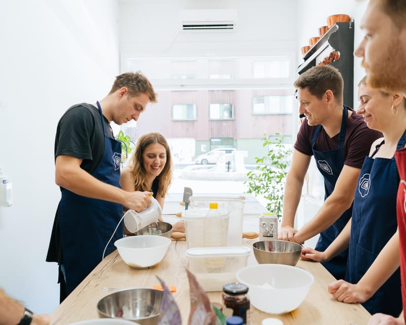 Ljubljana: Traditional Slovenian štrukelj Cooking Class - What’s on your table: prosciutto, cheese, and local drinks