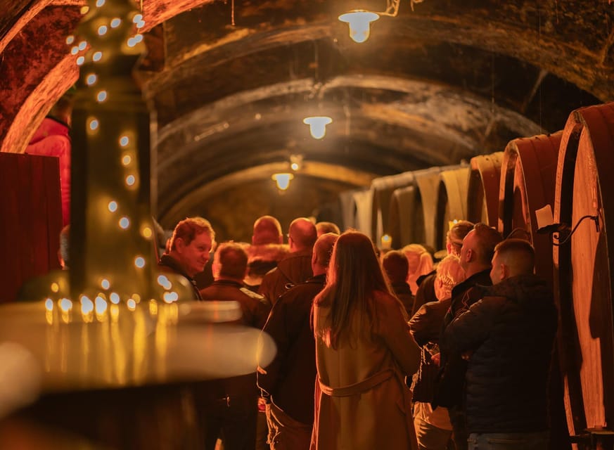 Maribor: Vinag Wine Cellar Tour with Wine tasting and snacks - The 23-Step Descent: Atmosphere You Can Feel